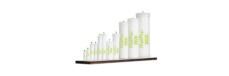 BUCHI FlashPure EcoFlex Flash Chromatography Cartridges