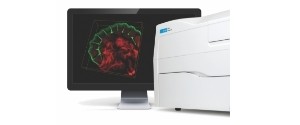 A microplate imager and a monitor.