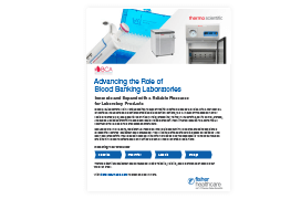 Blood Banking Products Brochure 