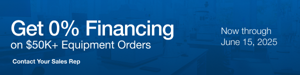 Get 0% Financing on $50K+ Equipment Orders 